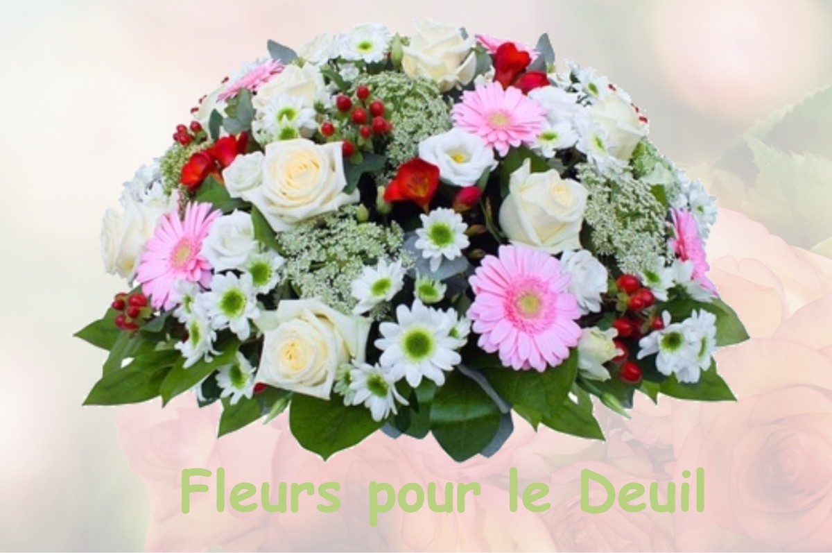 fleurs deuil BOIS-DE-CENE